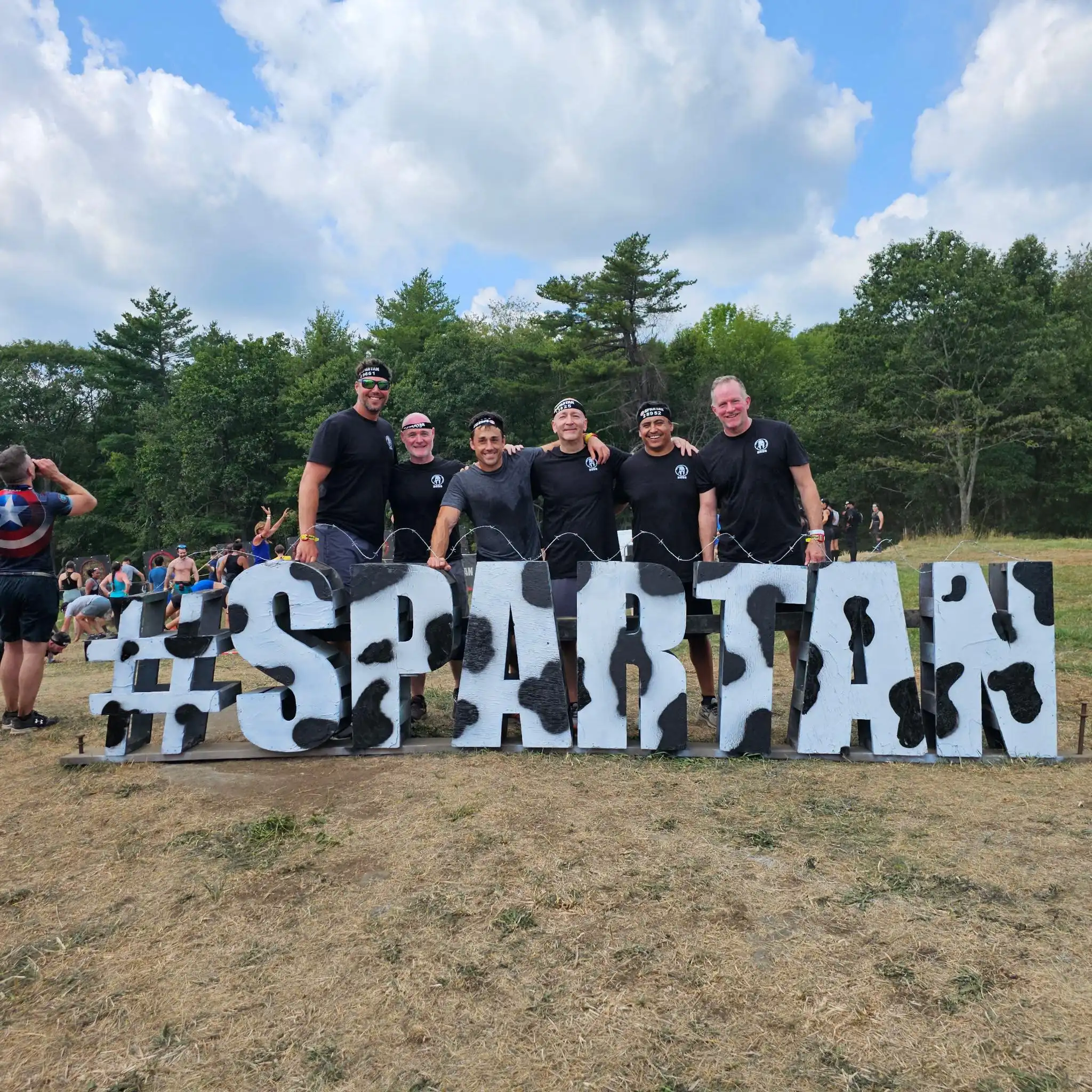 Patrick with fitness clients